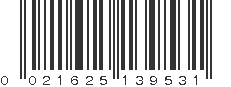 UPC 021625139531