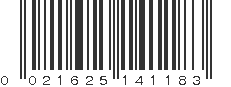 UPC 021625141183