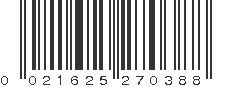 UPC 021625270388