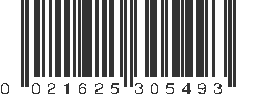 UPC 021625305493