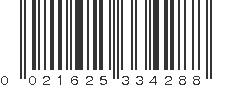 UPC 021625334288