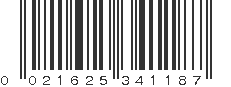 UPC 021625341187