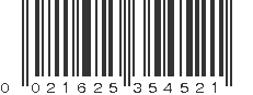 UPC 021625354521