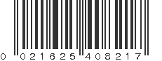 UPC 021625408217