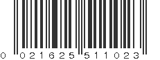 UPC 021625511023