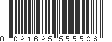 UPC 021625555508