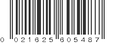 UPC 021625605487