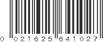 UPC 021625641027