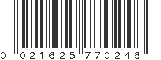 UPC 021625770246