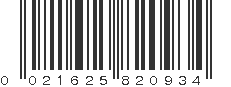 UPC 021625820934