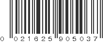 UPC 021625905037