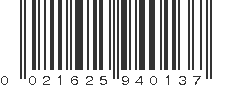 UPC 021625940137