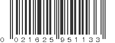 UPC 021625951133