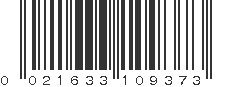 UPC 021633109373