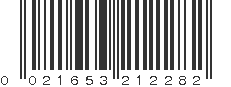 UPC 021653212282