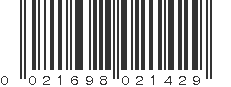 UPC 021698021429