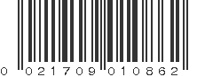 UPC 021709010862