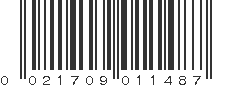 UPC 021709011487