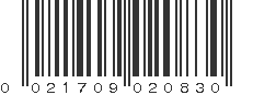 UPC 021709020830