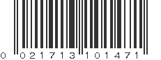 UPC 021713101471