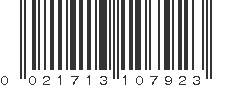 UPC 021713107923