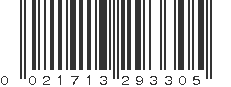 UPC 021713293305