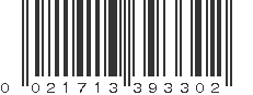 UPC 021713393302