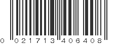 UPC 021713406408