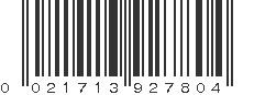 UPC 021713927804