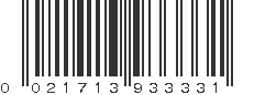 UPC 021713933331