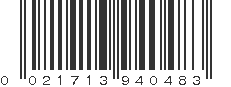 UPC 021713940483