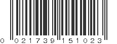 UPC 021739151023