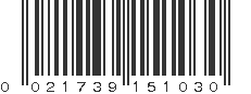 UPC 021739151030