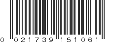 UPC 021739151061