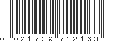 UPC 021739712163