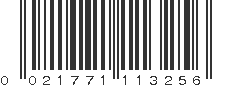 UPC 021771113256