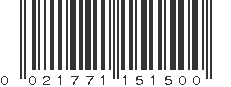 UPC 021771151500