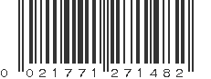 UPC 021771271482