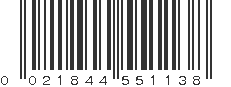 UPC 021844551138