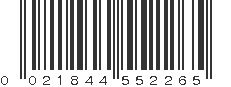 UPC 021844552265