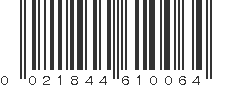 UPC 021844610064