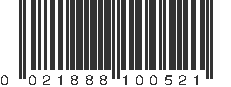 UPC 021888100521