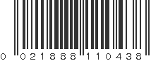 UPC 021888110438