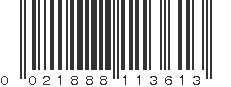 UPC 021888113613