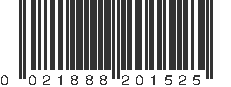 UPC 021888201525