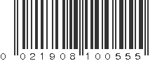 UPC 021908100555