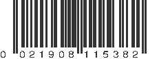 UPC 021908115382