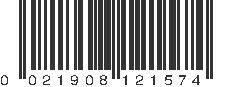 UPC 021908121574