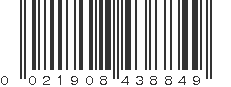 UPC 021908438849