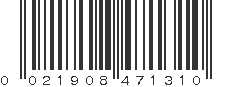 UPC 021908471310